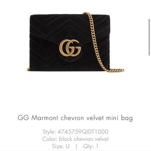 gucci rubber bag